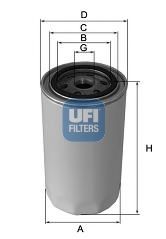 23.577.00 UFI Lubrication Oil Filter