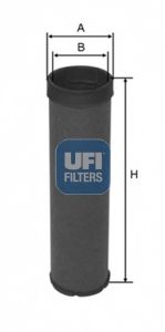 27.A28.00 UFI Air Supply Secondary Air Filter