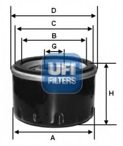 23.583.00 UFI Brake System Brake Pad Set, disc brake