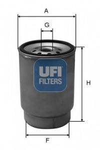 24.035.01 UFI Fuel filter
