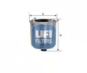 24.128.00 UFI Fuel filter