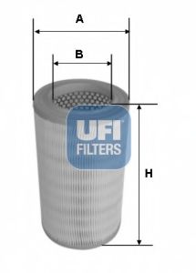 27.A72.00 UFI Air Supply Air Filter