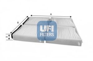 53.235.00 UFI Heating / Ventilation Filter, interior air