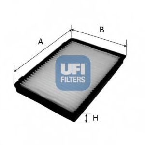 53.244.00 UFI Heating / Ventilation Filter, interior air