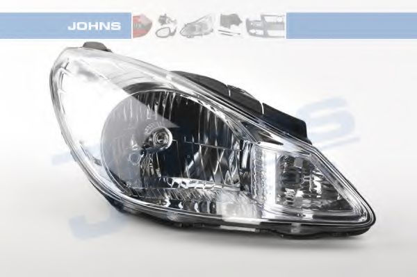 390110 JOHNS Headlight