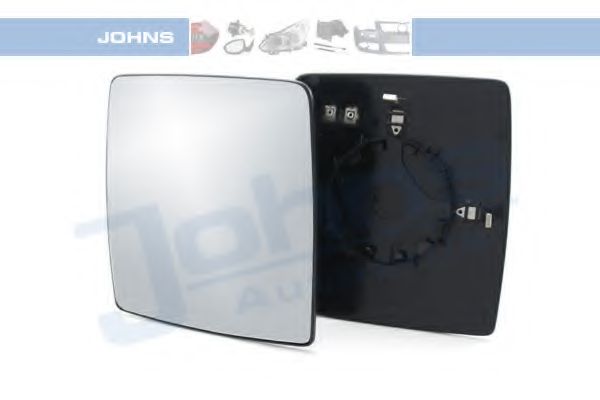 55 56 37-83 JOHNS Body Mirror Glass, outside mirror