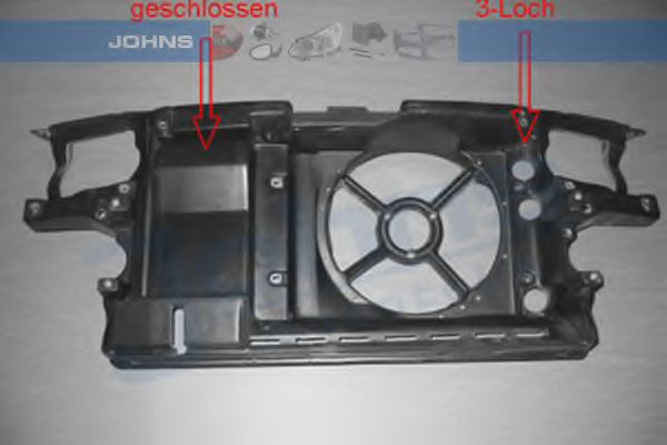 95 38 04-0 JOHNS Front Cowling