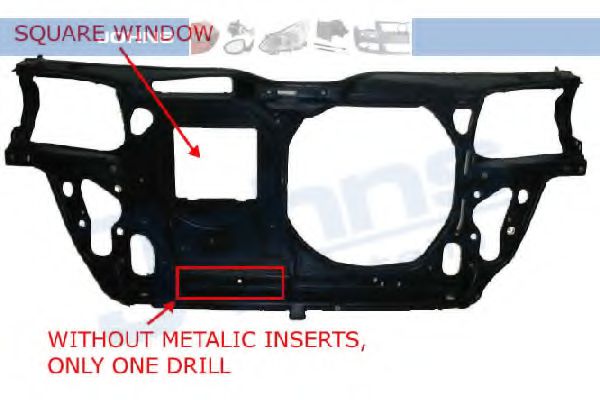 95 48 04-1 JOHNS Front Cowling