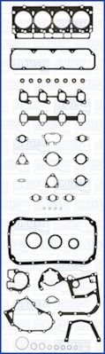 50109500 AJUSA Piston Ring Kit