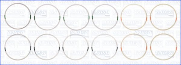60000200 AJUSA O-Ring Set, cylinder sleeve