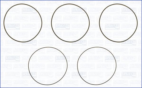 60006100 AJUSA O-Ring Set, cylinder sleeve
