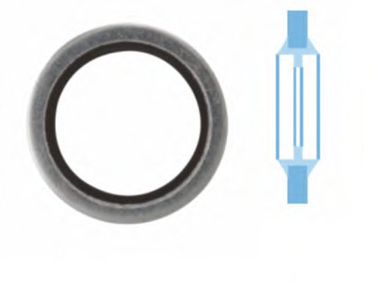 005503S CORTECO Seal, oil drain plug