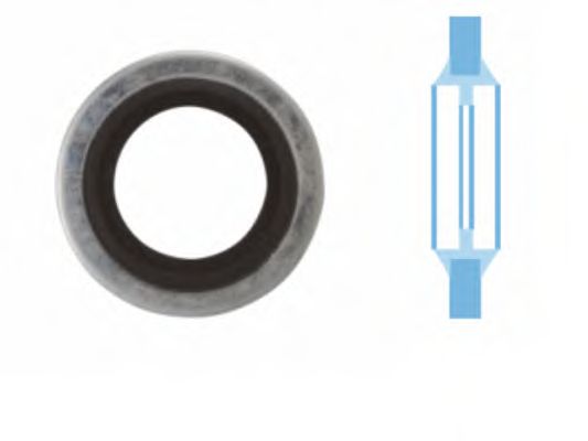 006339S CORTECO Seal, oil drain plug; Seal Ring