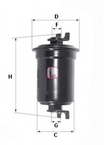 S1544B SOFIMA Fuel filter