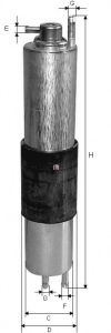 S 1847 B SOFIMA Fuel filter