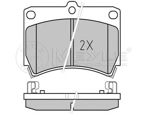 025 216 5415/W MEYLE Brake Pad Set, disc brake