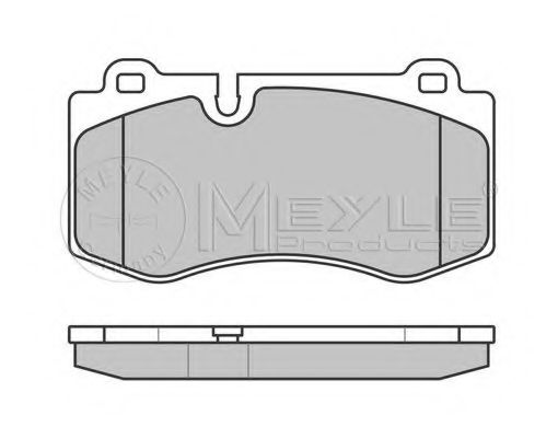 025 239 6018/PD MEYLE Brake Pad Set, disc brake