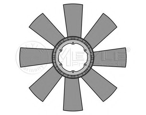 834 232 0005 MEYLE Cooling System Fan Wheel, engine cooling