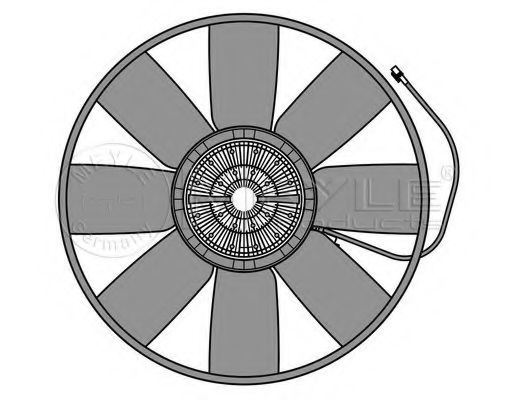 16-34 234 0025 MEYLE Cooling System Fan, radiator
