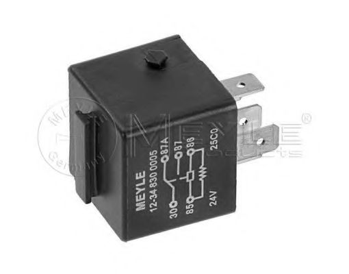 12-34 830 0005 MEYLE Electric Universal Parts Relay, main current