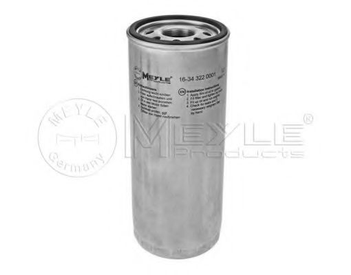 16-34 322 0001 MEYLE Oil Filter