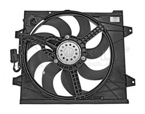 214 236 0001 MEYLE Fan, radiator