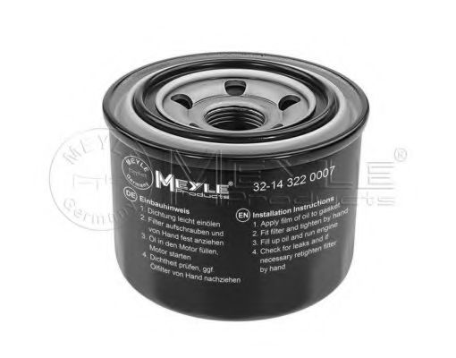 32-14 322 0007 MEYLE Lubrication Oil Filter