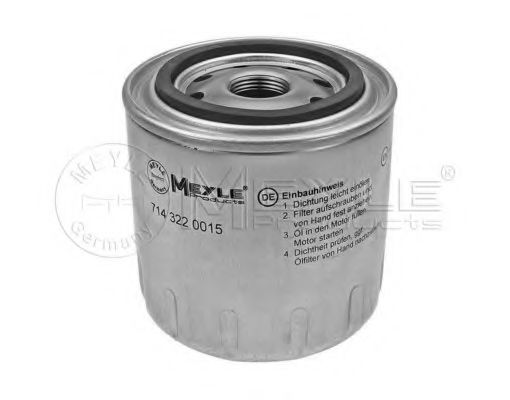 714 322 0015 MEYLE Lubrication Oil Filter