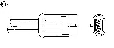 1928 NGK Lambda Sensor