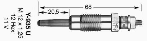 4791 NGK Mixture Formation Accelerator Cable