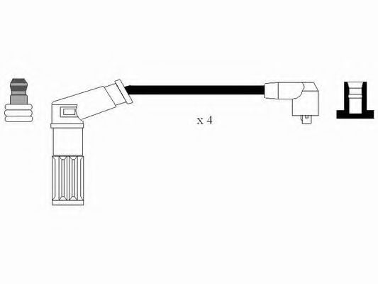 7287 NGK Ignition Cable Kit