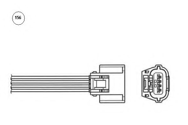 92653 NGK Mixture Formation Lambda Sensor
