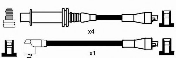 7374 NGK Ignition Cable Kit