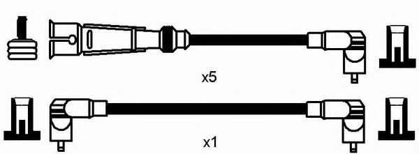 0516 NGK Ignition Cable Kit