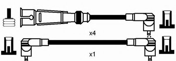7313 NGK Ignition Cable Kit