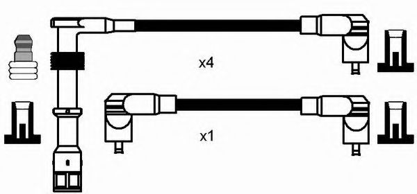 0970 NGK Ignition Cable Kit