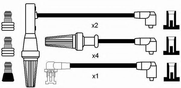 7154 NGK Ignition Cable Kit