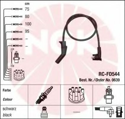 44290 NGK Ignition Cable Kit