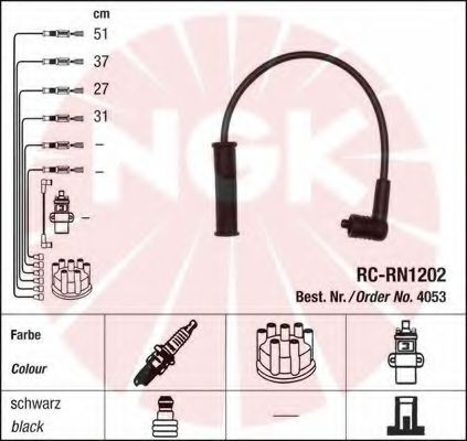44310 NGK Ignition Cable Kit