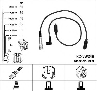 7363 NGK Clutch Cable