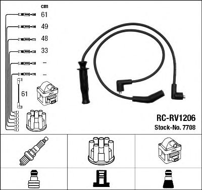 7708 NGK Clutch Clutch Cable