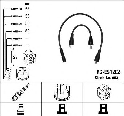 9031 NGK Ignition Cable Kit