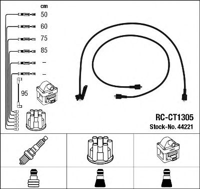 44221 NGK Ignition Cable Kit
