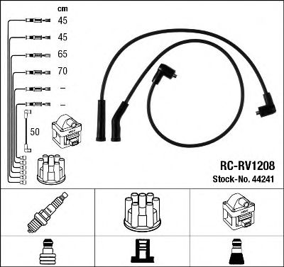 44241 NGK Ignition Cable Kit