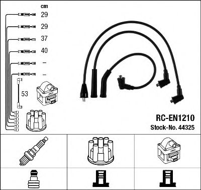 44325 NGK Ignition Cable Kit