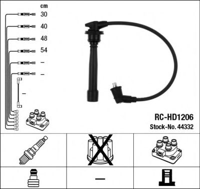 44332 NGK Steering Tie Rod Axle Joint