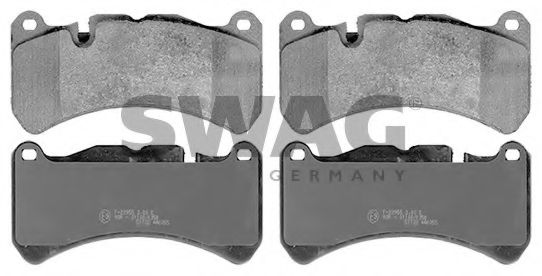 10 11 6138 SWAG Brake Pad Set, disc brake