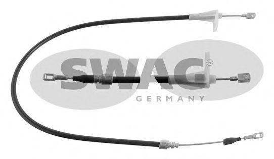 10 40 0001 SWAG Brake System Cable, parking brake
