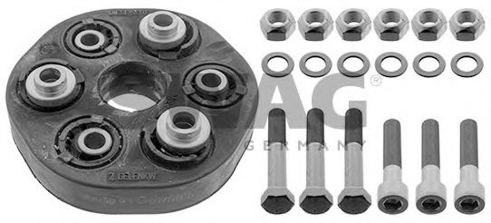 10 86 0001 SWAG Axle Drive Mounting, propshaft