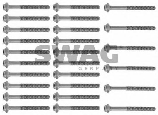 10 91 0237 SWAG Bolt Kit, cylinder head